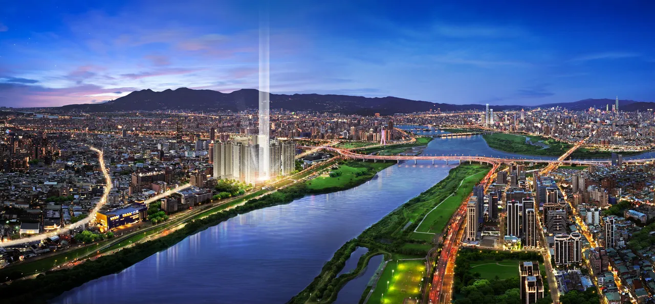 都廳大院串連國道一號、新北環快64快速道路可快速往返新板特區，離北市僅一橋之隔。