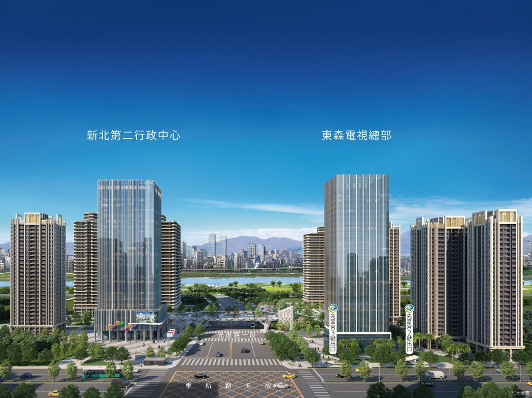 新北第二行政中心已於2022年1月13動工，預計將於2026年12月完工。